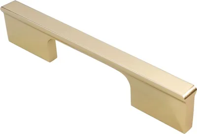 Produktbild von Lavuzo möbelgriffe Modern Matt Gold 150 mm - Bohrabstand 128 mm - Pro Stück