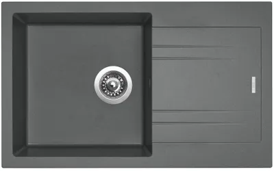 Obrázek produktu pro Sinks Linea 780 N Titanium dřez granitový s odkapem + sifon