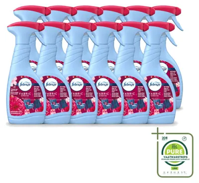 Produktbild von 12 x Febreze Textielspray Robijn Jasmin - 500 ml - Großpackung - 12 Stücke