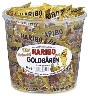 Produktbild von Haribo Goldbärenbeutel (100 Stück)