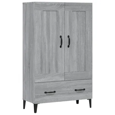 Produktbild von Highboard Grau Sonoma 70x31x115 cm Holzwerkstoff