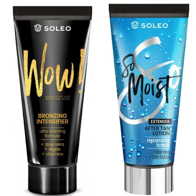 Imagen del producto de Soleo Wow! ¡Tan hidratante! Set para bronceado