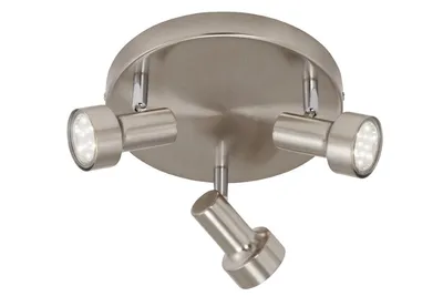 Produktbild von Briloner Spotbalken SUB 4flg nickel-matt 60cm inkl. GU10 LED schwenkbar