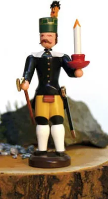 Produktbild von Miniaturfigur Bergmann Steiger bunt Höhe=10cm NEU