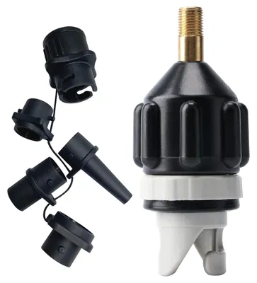 Zdjęcie produktu dla Adapter do pompy SUP - Ventyl - Rozmiar - Czarny - Do paddleboardu i kajaka