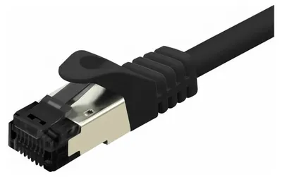 Immagine prodotto di VALUE S/FTP-(PiMF-) Patchkabel Cat.8 (Class I), LSOH, Litzendraht, schwarz, 3 m