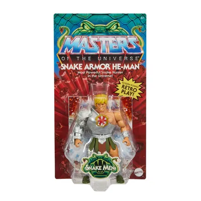 Image de Mattel HKM64 Masters of the Universe Origins Snake Armor He-Man 14 cm