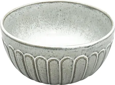 Image de Exner | Saladier en céramique - Gris - 1,4 l - Saladier de service élégant - Idéal pour les salades et les soupes - Résistant au lave-vaisselle