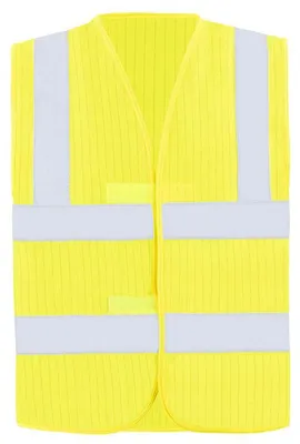 Productafbeelding van Korntex - Veiligheidsvest voor heren, model LT6270 (maat S) (signaalgeel)
