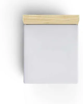 Produktbild von L'Essentiel Linge de Maison, White, Ranforce Double XL Spannbettlaken (FR) (IT) (ES) (DE), Weiß, 100% BAUMWOLLE, 140 x 200+30 cm