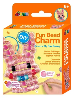 Obrázok produktu pre AVENIR Fun Bead Charm-Create My Own Bunny