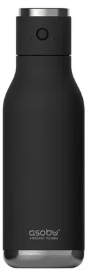 Obrázok produktu pre Asobu BT60, 500 ml, Denné používanie, Čierna, Nerezová oceľ, 24 h, 12 h