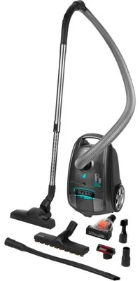 Produktbild von SENCOR SVC 7550TI Bodenstaubsauger mit Beutel, ECO Power, HEPA H13-Filter, 3,5 l Staubbeutelvolumen, Silence-Technologie mit 75 dB und 10 m Aktionsradius