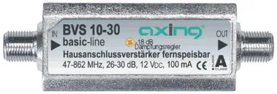Produktbild von Axing BVS 10-30, F, Koaxiales Kabel, 12 V, -20 - 50 °C, 85 mm, 26 mm