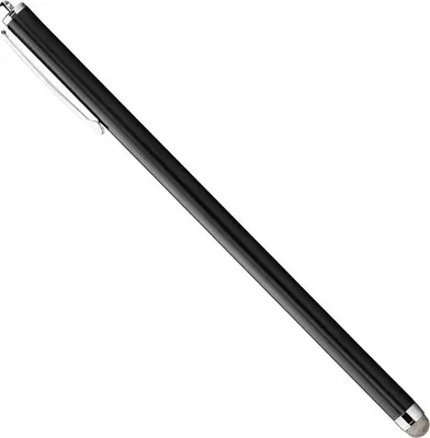 Produktbild von INF Universal kapazitiver Stift mit austauschbarer Spitze und Clip Schwarz