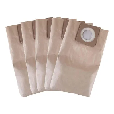 Produktbild von Scheppach Papier-Vakuumbeutel - Ø 60 mm | 25 - 30 L | 5 teilig | 1 Satz = 5 Stück | Passend für Nass- / Trockensauger