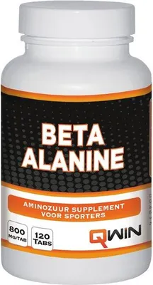 Produktbild von QWIN Beta Alanine 120 Tabletten - 800 mg pro Tablette