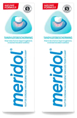 Zdjęcie produktu dla 2 sztuki pasty do zębów Meridol do codziennej pielęgnacji dziąseł - 75 ml - zestaw ekonomiczny