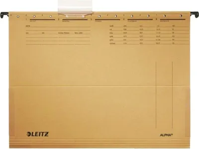 Produktbild von Leitz ALPHA Hanging File Folders, 27 cm