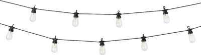 Strombetriebene Außenlichterkette mit 20 LEDs in klassisch warmer Lichtfarbe