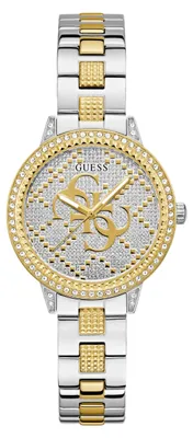 Immagine prodotto di Guess orologio da donna orologio da polso G LACE GW0944L3 acciaio inossidabile bicolore