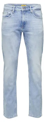 Produktbild von ONLY & SONS Slim Fit Jeans Straight Denim Hose Pants Stone Wash Trousers ONSWEFT Größe: 34W / 34L