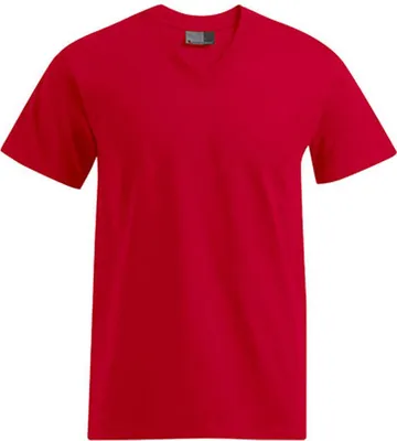 Immagine prodotto di Promodoro 3025 | Maglietta da uomo premium con scollo a V - Colore: Rosso Fuoco - Taglia: S
