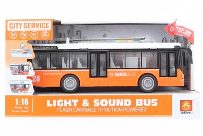 Obrázok produktu pre Trolejbus oranžový na baterie