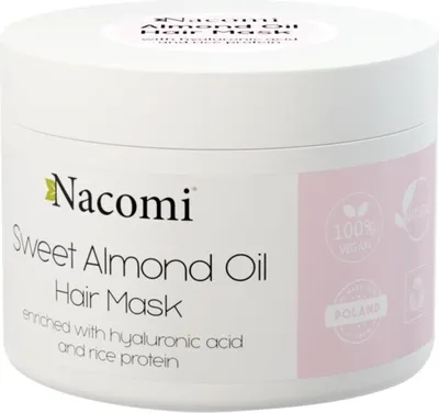 Image de Masque capillaire Nacomi à l'amande, 200 ml