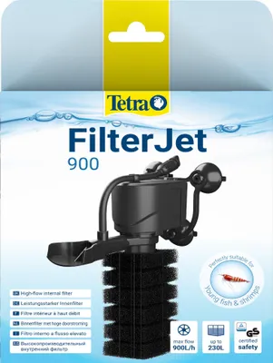 Produktbild von Tetra FilterJet 900 - leistungsstarker Aquarium Innenfilter mit Sauerstoffanreic