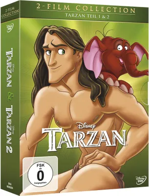 Produktbild von Tarzan 1+2, Doppelpack DVD