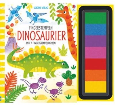 Obrázek produktu pro Fingerstempeln: Dinosaurier