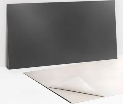 Obrázek produktu pro Ochranný Panel PVC - Samolepicí Vinylové Dlaždice na Stěnu - 100 x 50 - Šedá barva