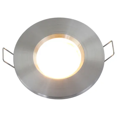 Produktbild von Steinhauer Einbaustrahler Pélite spot 1-flammig Silber Matt 8,5x8,5cm