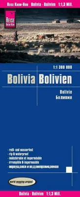 Obrázek produktu pro Reise Know-How Mapa Bolívie (1:1 300 000)
