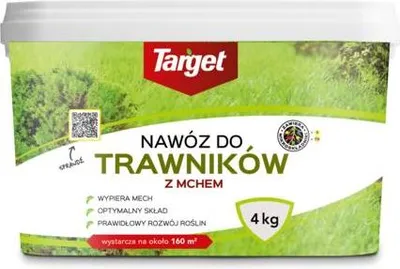 Obrázek produktu pro Hnojivo na trávník s mikroživinami proti mechu TARGET 4 kg