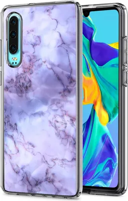 Immagine prodotto di Motif TPU cover per Huawei P30 custodia in silicone con motivo copertura protettiva del telefono cellulare
