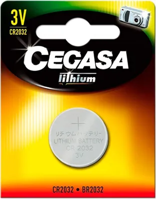 Produktbild von Cegasa Batterie Lithium Knopf cr2032 3v bt Blister
