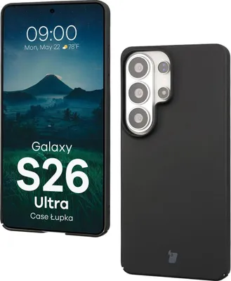 Produktbild von Handyhülle für Galaxy S26 Ultra, Bizon Case Lupka, Schwarz