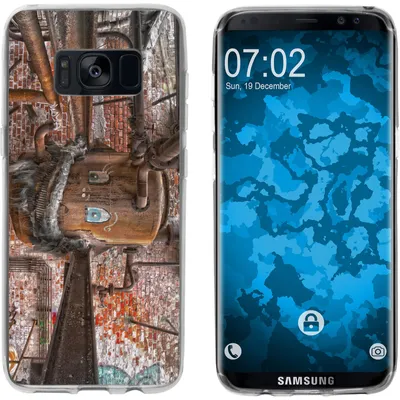 Produktbild von PhoneNatic Case kompatibel mit Samsung Galaxy S8 Silikon-Hülle Urban M1