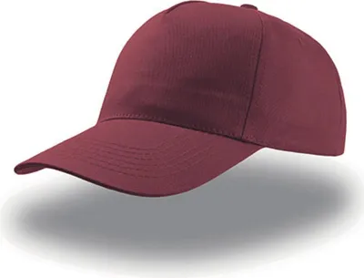 Produktbild von Atlantis  | Start Five Cap / Kappe / Mütze / Hut - Farbe: Burgundy - Größe: One Size