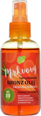 Produktbild von 100 % natürliches Sonnenöl mit Karottenextrakt LSF 0 150 ml