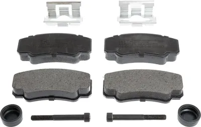 Imagen del producto de Juego de pastillas de freno MASTER-SPORT para el eje trasero, compatible con FIAT DUCATO, modelo Pritsche/Chasis (230), referencia 13046049802N-SET-MS