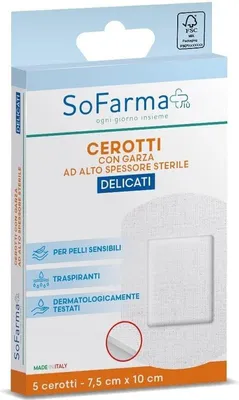 Produktbild von CEROTTO DELICATO, 7,5 x 10 cm, 5 Stück, SOFARMAPIU'