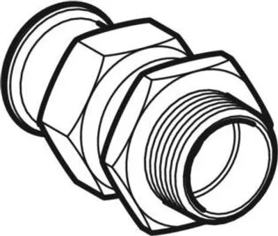 Produktbild von Geberit 85340 Mapress Edelstahl Übergangsverschr.