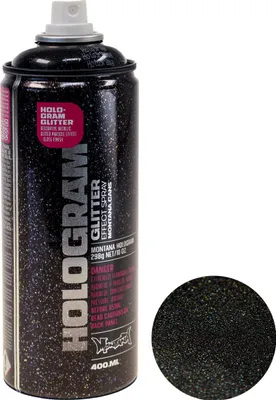 Produktbild von Hologram Glitter Spray Glitzerspray Seidenmatt 400ml - Dekospray für Basteln, Upcycling & Möbel