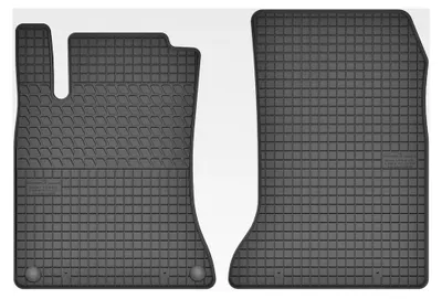 Produktbild von Fußmatten vorne 2er Set für Mercedes Benz A-Klasse W176 2012-2018 aus Gummi