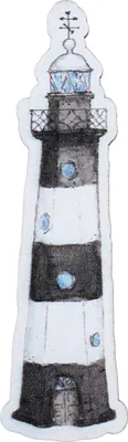 Produktbild von Breskens Leuchtturm Holzmagnet - Joyin