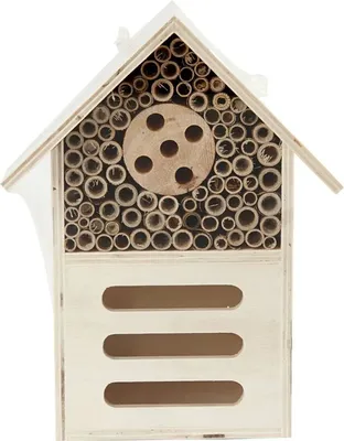 Zdjęcie produktu dla Drewniany domek dla owadów - 18 x 9 x 14 cm