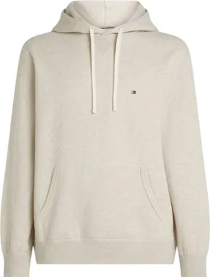 Produktbild von Tommy Hilfiger Hoodie grau einfarbig normale Passform Baumwolle